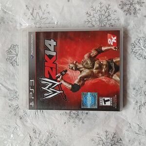 W2K 14 Wrestling Ps3 Game